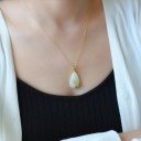 Collier pour femme avec fleur D436 4