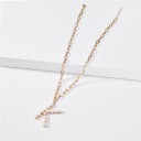 Collier pour femme avec la lettre A2664 13
