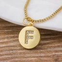 Collier pour femme avec la lettre C1017 6