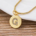 Collier pour femme avec la lettre C1017 7
