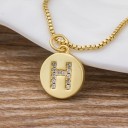Collier pour femme avec la lettre C1017 8
