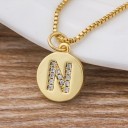 Collier pour femme avec la lettre C1017 14