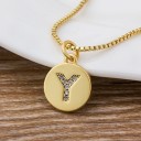 Collier pour femme avec la lettre C1017 25