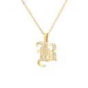 Collier pour femme avec la lettre D209 7