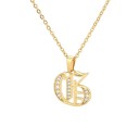 Collier pour femme avec la lettre D209 12