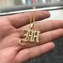 Collier pour femme avec la lettre D209 2