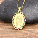 Collier pour femme avec la Vierge Marie 2