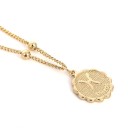 Collier pour femme avec le signe du zodiaque 8