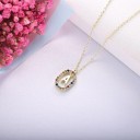 Collier pour femme avec lettre de l'alphabet D697 3