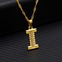 Collier pour femme avec lettre 12