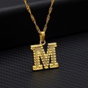 Collier pour femme avec lettre 16