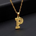 Collier pour femme avec lettre 19