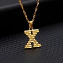 Collier pour femme avec lettre 27