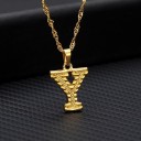 Collier pour femme avec lettre 28