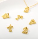 Collier pour femme avec lettre 3