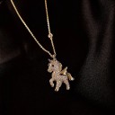 Collier pour femme avec licorne D324 6