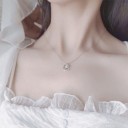 Collier pour femme avec lune D327 4