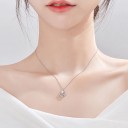 Collier pour femme avec lune D437 3