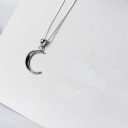Collier pour femme avec lune D573 4