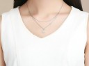 Collier pour femme avec lune et étoiles 2