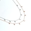 Collier pour femme avec lune et étoiles 1
