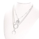 Collier pour femme avec lune et planète 3