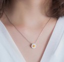 Collier pour femme avec marguerite 1