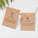 Collier pour femme avec oiseau 3