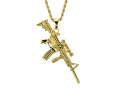 Collier pour femme avec pendentif arme 2