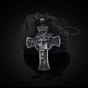 Collier pour femme avec pendentif croix D61 1