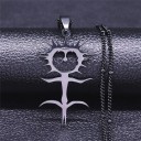 Collier pour femme avec pendentif D154 5