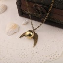Collier pour femme avec pendentif doré 4