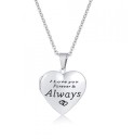Collier pour femme avec pendentif ouvrant 21