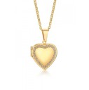 Collier pour femme avec pendentif ouvrant 24