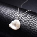 Collier pour femme avec perle et strass 3