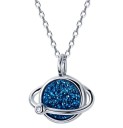 Collier pour femme avec planète D728 1