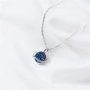 Collier pour femme avec planète D728 2