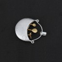 Collier pour femme avec pot de fleurs 2