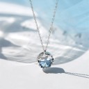 Collier pour femme avec queue de sirène D432 4