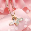 Collier pour femme avec queue de sirène D651 4