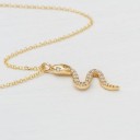 Collier pour femme avec serpent G577 4