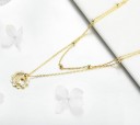 Collier pour femme avec soleil et lune 4