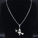 Collier pour femme avec sorcière 1