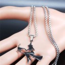Collier pour femme avec sorcière 3
