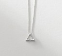 Collier pour femme avec triangle 1