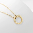 Collier pour femme avec un cercle D233 4