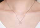 Collier pour femme avec un chat dans un cœur 2
