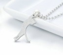 Collier pour femme avec un chat et une perle 4
