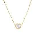 Collier pour femme avec un cœur 2