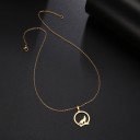 Collier pour femme avec un loup 2